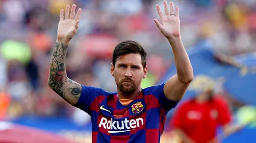 De 10 ani nu s-a mai întâmplat asta. Barcelona începe sezonul din La Liga fără Lionel Messi. Anunțul lui Valverde