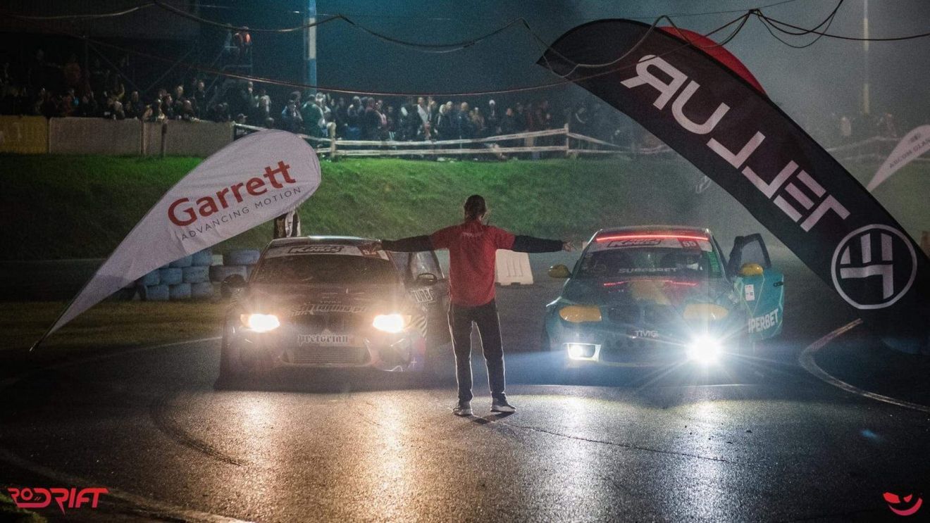 Etapă nocturnă de drift cu 28 de piloți români la start. Cine a câștigat