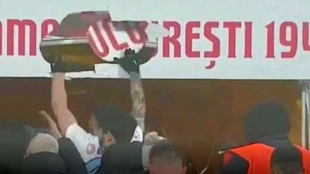 Ovidiu Popescu nu vrea să plătească pancarta pe care distrus-o la meciul cu Dinamo. „Nu credeam că se va rupe”. Arbitrul, criticat de mijlocașul FCSB. „Am auzit lovitura de la mijlocul terenului”