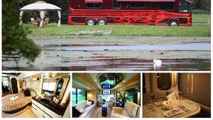 Fosta "casă" a lui Villeneuve și Button e de închiriat! 8.000 de lire pe noapte și o conduci cât te ține combustibilul 