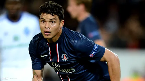 Pierdere grea pentru PSG! Thiago Silva va fi indisponibil mai multe săptămâni