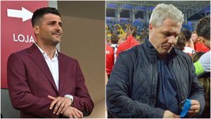 Replică genială a lui Daniel Niculae pentru Marius Șumudică în scandalul carafelor de vin! Președintele Rapidului îl învață pe dușmanul său cum se bea alcoolul: „Se încălzea”