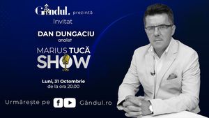 Marius Tucă Show începe luni, 31 octombrie, de la ora 20.00, live pe gândul.ro