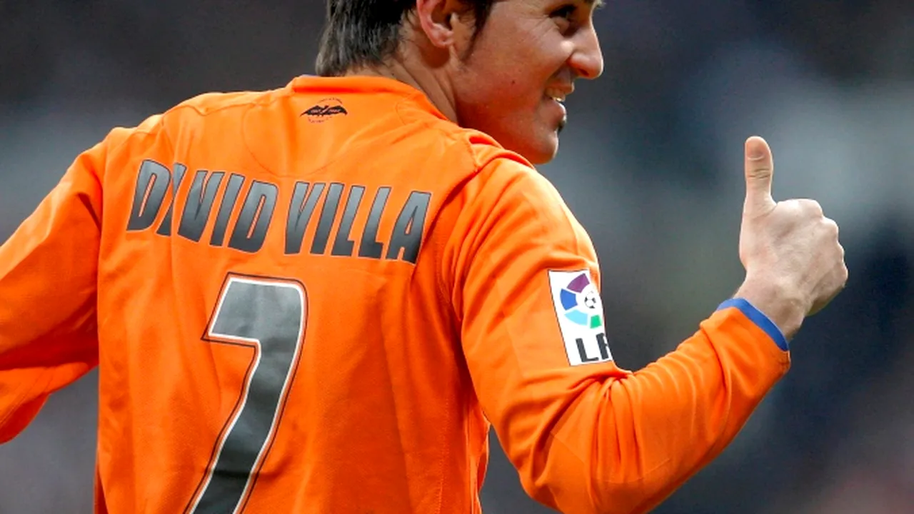 David Villa rămâne la Valencia