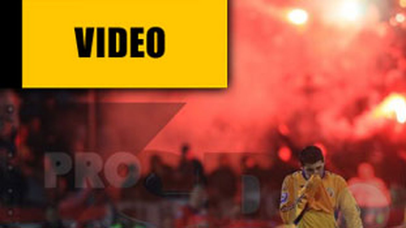 Răi pe teren, răi și în tribune!** Fanii Serbiei au avut propriul meci în tribune!