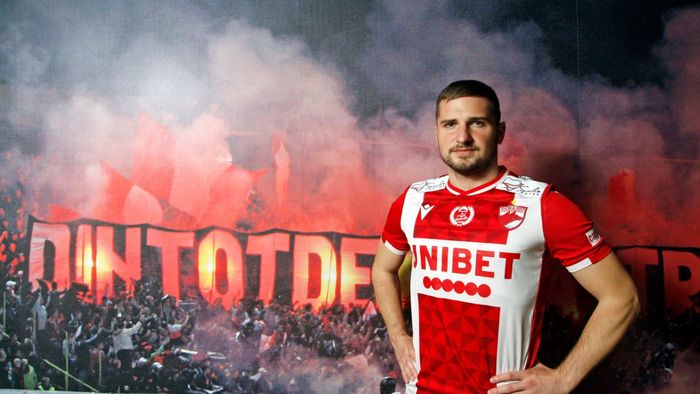 Petar Gluhakovic, prezentat oficial la Dinamo! Pe ce perioadă a semnat austriacul, care a fost titular în amicalul cu Astra Giurgiu
