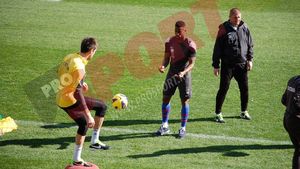 Steliștii s-au antrenat în această dimineață. Echipa probabilă pentru partida cu Gaz Metan