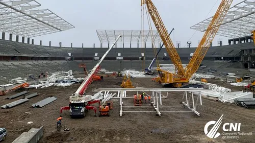 Cum arată acum stadioanele pentru EURO 2020! Stadiul lucrărilor în Ghencea, Giulești și Arcul de Triumf. GALERIE FOTO