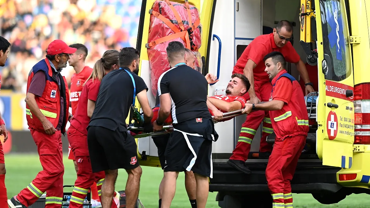 Cine este Dragoș Iancu, jucătorul căruia Valentin Țicu i-a fracturat piciorul în Petrolul - Hermannstadt! Fotbalul abia începuse să îl răsplătească după un dezastru imens