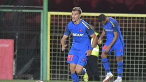 Lovitură grea pentru FCSB: Darius Olaru va absenta la returul cu Viking! Nicolae Dică, scos din minți de gestul fotbalistului său: „Va plăti! De când am venit eu, se dau amenzi”