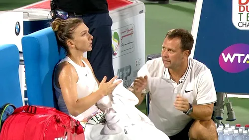 Simona Halep, prima reacție după ce și-a concediat unul dintre antrenori: „Așa am simțit!