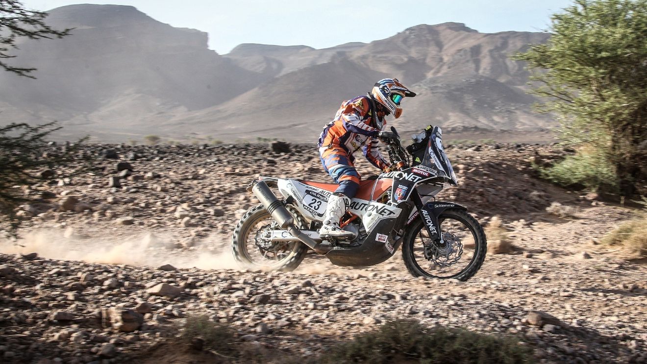 Emanuel Gyenes s-a clasat pe locul 23 în etapa a treia a Raliului Dakar 2017, la clasa moto