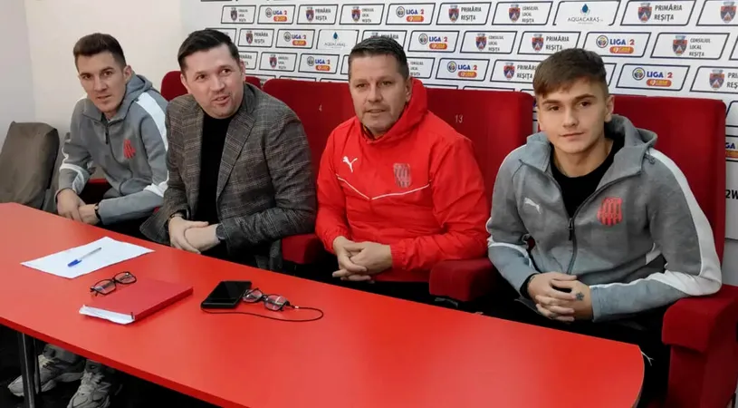 Reșița începe puternic anul 2026, în care sărbătorește centenarul și visează la promovarea în prima ligă. ”Meciul cu Chindia este crucial”