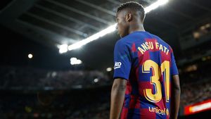 Barcelona îi prelungește contractul lui Ansu Fati. Clauză de reziliere uriașă pentru mijlocașul de 17 ani