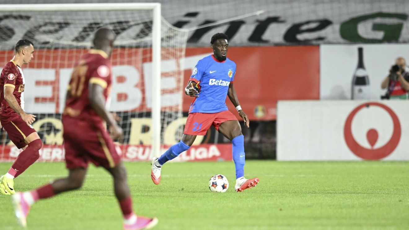 Cea mai controversată fază din CFR Cluj – FCSB. Șumudică a cerut penalty