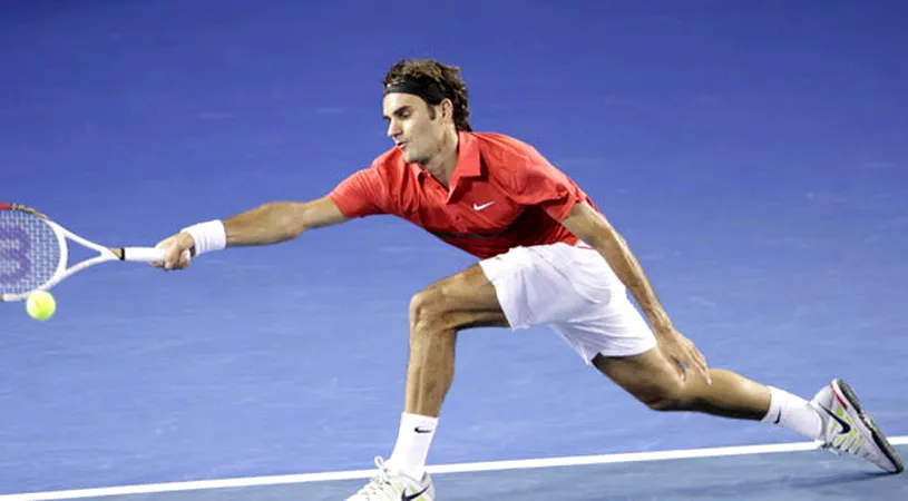 VIDEO Federer se distrează la Melbourne!** A reușit la debutul la Australian Open o fază care țipă 