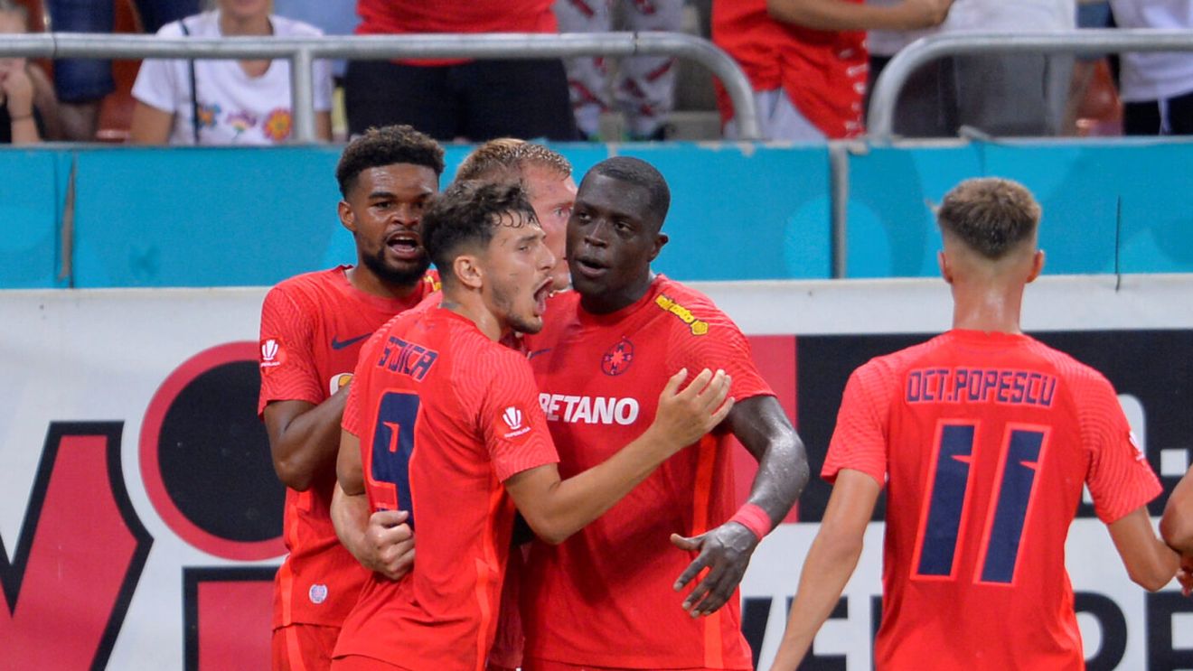 FCSB, debut infernal în grupele Conference League! Roș-albaștrii joacă primul meci cu West Ham. Cum arată programul