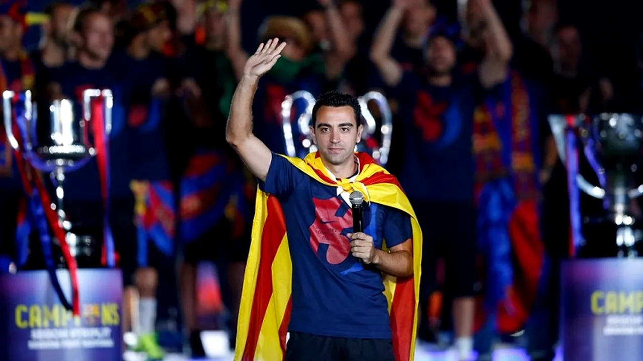 OFICIAL | Xavi își începe cariera de antrenor! Legenda Barcelonei a preluat o echipă dintr-un campionat exotic