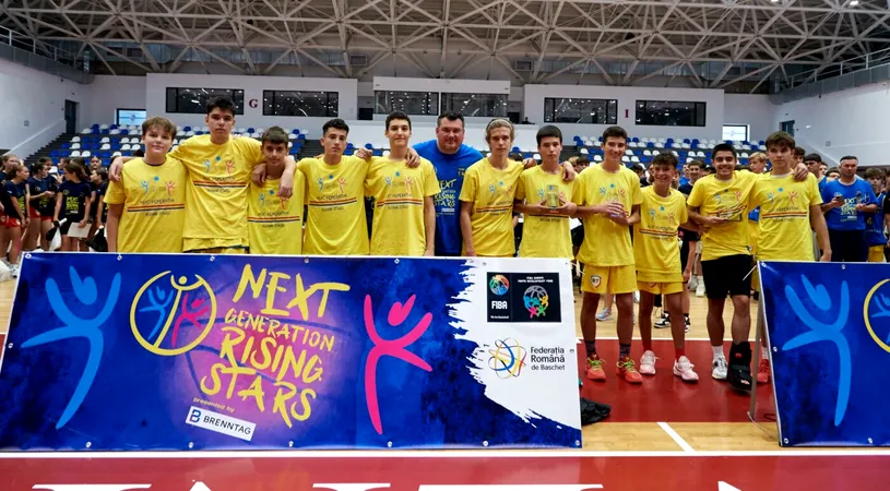 Next Generation Rising Stars a adus aproape 300 de copii la start în doar 4 zile! Carmen Tocală: „Voi sunteți viitorul în baschet”. FOTO