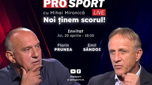 ProSport Live, ediție premium pe prosport.ro! Emil Săndoi și Florin Prunea vorbesc despre situația naționalei U21 și cele mai noi informații din fotbal