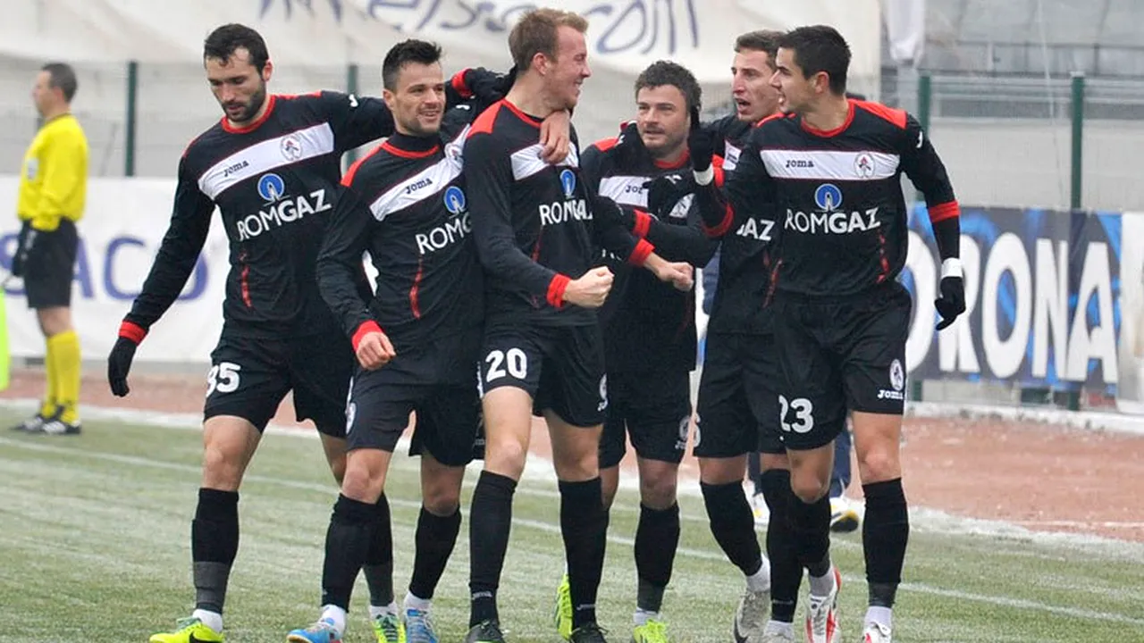 Gaz Metan Media a învins Widzew Lodz, scor 2-0, într-un meci amical