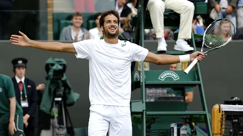 Impresionant: 86 de ași într-un singur meci la Wimbledon. Feliciano Lopez este omul zilei în capitala Angliei, după o victorie de colecție