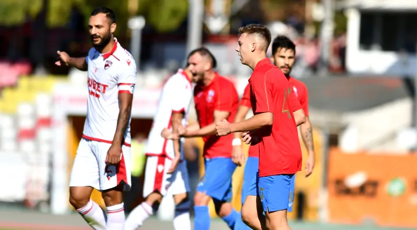 Steaua are în plan amânarea următorului meci din Liga 3. Daniel Oprița: ”Asta aș vrea. Nu știm dacă vom avea 13 jucători la dispoziție”. Reacția antrenorului după partida cu Dinamo 2