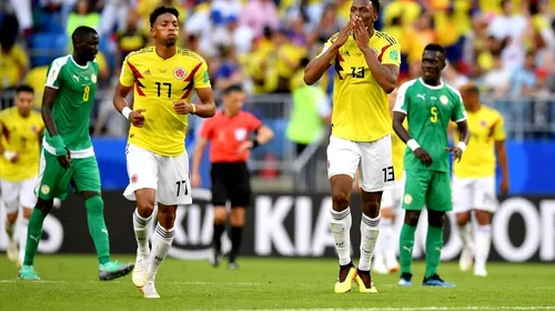 Columbia și Mina de aur! Sud-americanii merg în optimi de pe primul loc. Senegal pleacă acasă după prima înfrângere la CM 2018. Cronica meciului