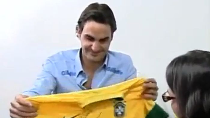 "Cine e Neymar ăsta!?"** VIDEO Federer, reacție de milioane... pentru Maradona :) Cum i-a lăsat mască pe brazilieni