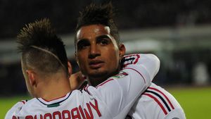 VIDEO "Diavolul", salvat de sângele albastru:** "Faraonul" El Shaarawy și "Prințul" Boateng au adus victoria în 45 min.: Catania - Milan 1-3