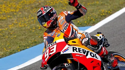 Lupta cu istoria. Marquez câștigă la Jerez și egalează un record al lui Mick Doohan din 1992. Rossi a terminat pe locul 2