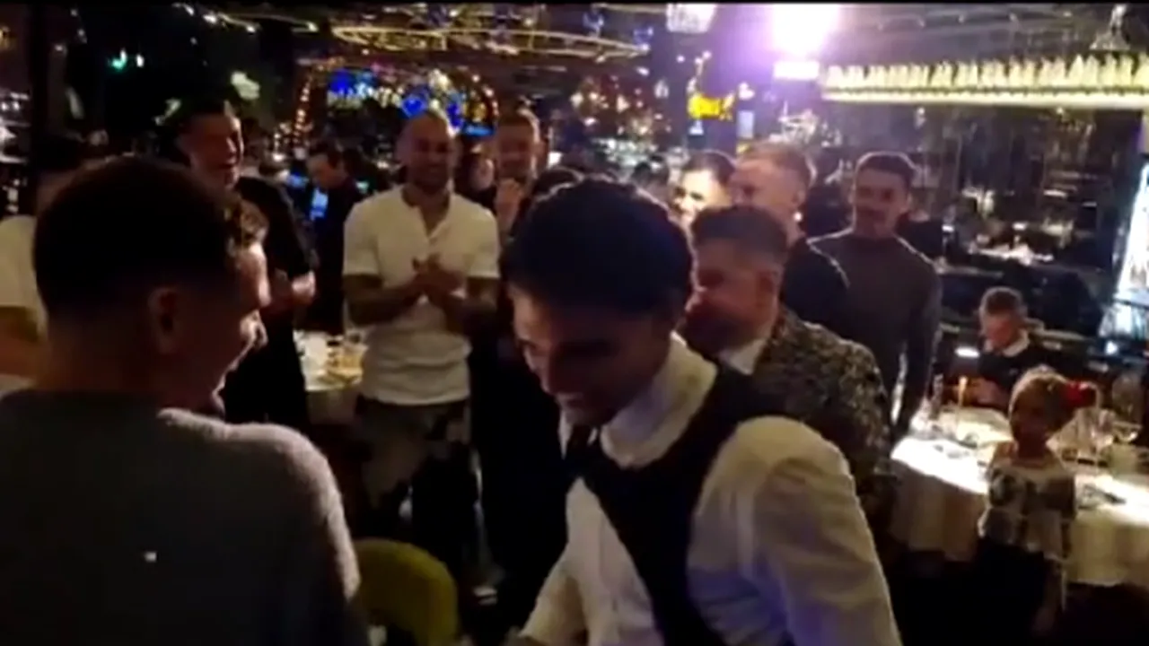 Hagi jr., cum nu a mai fost văzut vreodată! Dă dedicații manelistului Adi de la Vâlcea: „Din partea lui Ianis, două sute de euro! Germania, venim!” VIDEO