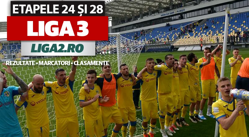 Petrolul a promovat matematic! Aerostar se desprinde în Seria 1, Farul trece de FCSB 2 și continuă cursa umăr la umăr cu Progresul Spartac. Scorul etapei: 12-0.** Rezultatele și marcatorii
