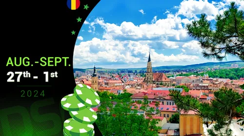 (P) UDSO Cluj 2024 – festival de poker live în perioada 27 august – 1 septembrie