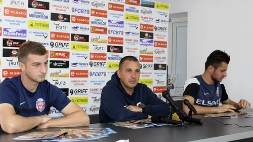Jucătorii lui FC Botoșani spun că întâlnirea cu Dinamo este meciul sezonului. Enache: „Sub nicio formă nu ne considerăm favoriți. Plecăm de la o egalitate incredibilă”