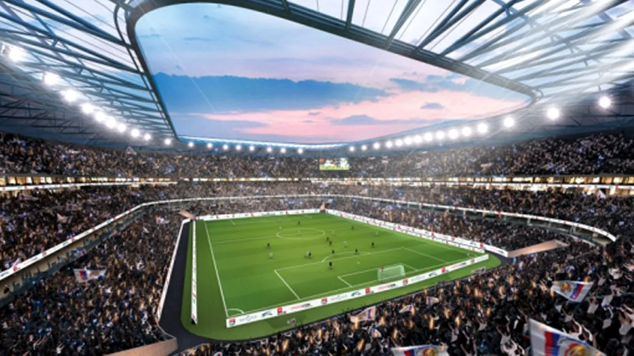 Încă o problemă la construcția noului stadion al lui Lyon. Lucrările au costat o avere până în prezent