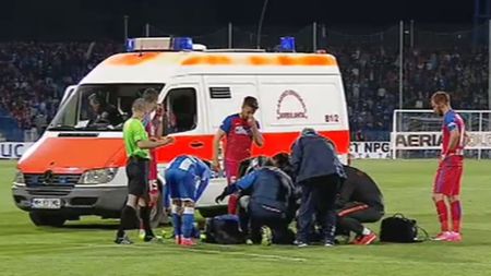 Andrei Ivan a povestit coșmarul prin care a trecut în minutul 34: "Leșinasem... Îi mulțumesc lui Niță!" Atacantul Craiovei a aflat abia la interviuri că surorii lui i s-a făcut rău după ce a văzut scena