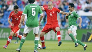 Elveția, ca România!** Derdiyok și compania au bombardat "panzerele" cu 5 goluri, într-un meci amical