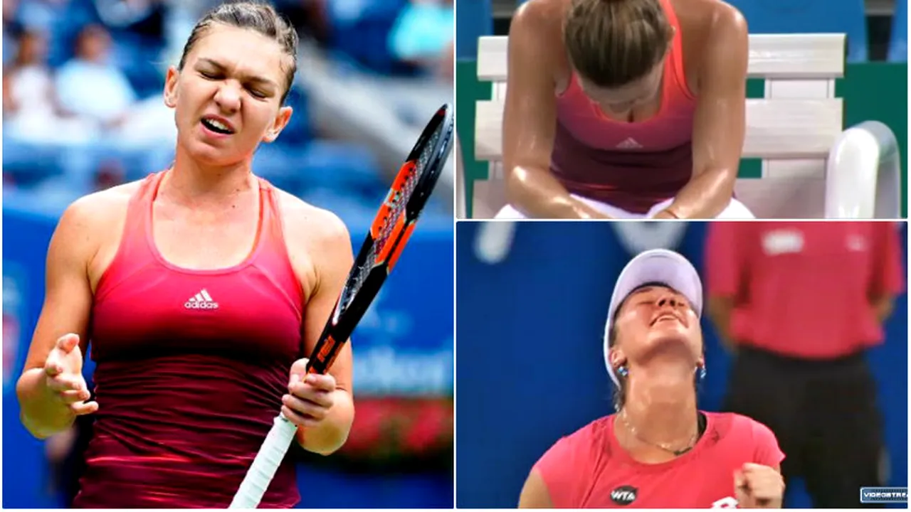 GuangzhKO Simona. Surpriză de proporții: Halep - Allertova 4-6, 3-6. Simona, meci ratat: dezarmată și lăsată fără replică de tânăra Denisa, locul 74 WTA