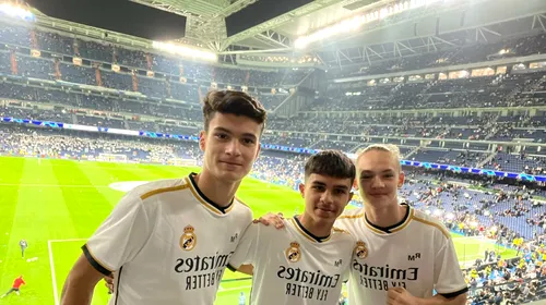 Andrei Rațiu, internaționalul român de la Rayo Vallecano, ar putea fi coechipier cu trei fotbaliști români veniți în probe! Puștii s-au antrenat, au fost monitorizați și s-au delectat live la Real Madrid – Napoli | SPECIAL