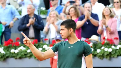 Carlos Alcaraz, campion la Madrid, la 19 ani! Spaniolul l-a spulberat pe Alexander Zverev și visează la titlul mondial | GALERIE FOTO