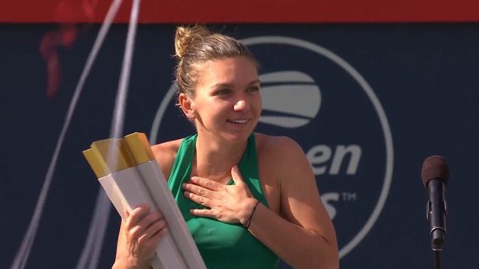 Jurnaliștii străini au fost curioși să afle ce le-a spus Simona românilor care au scandat contra PSD la Montreal. Răspunsul dat de Halep