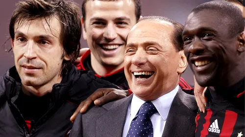 Berlusconi ironizează marea rivală: „Milan a cucerit cinci Ligi ale Campionilor cu mine, Juventus a pierdut 4 din 5 finale”