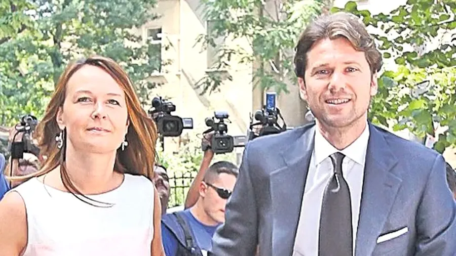 Florin Răducioiu și fosta soție, Astrid