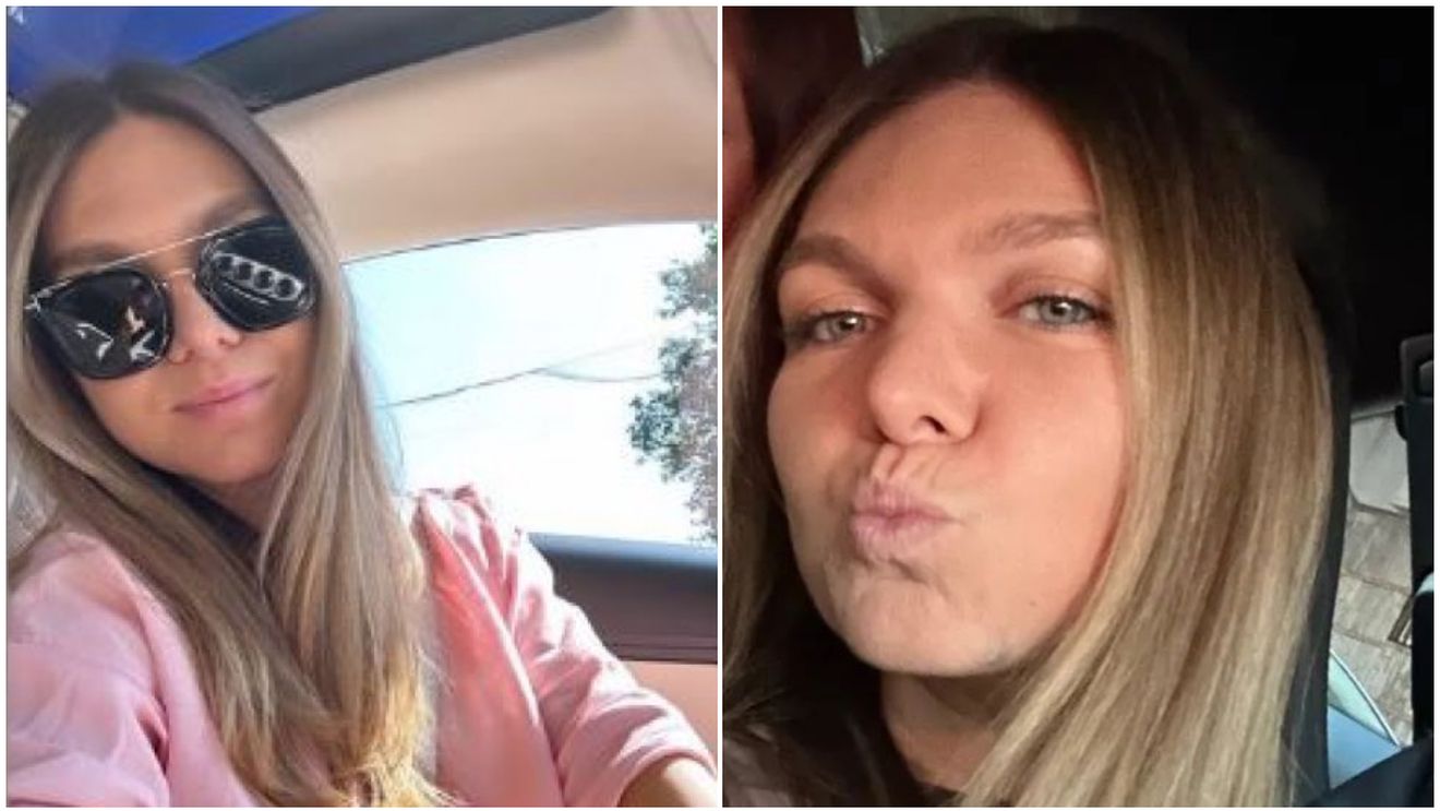 Alături de cine s-a plimbat Simona Halep, când toată lumea credea că e devastată: „Ce scumpi!" Selfie spectaculos făcut de „Simo" în mașină | FOTO