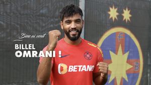 FCSB l-a prezentat oficial pe Billel Omrani! Ce număr va purta la roș-albaștri fostul jucător de la CFR Cluj