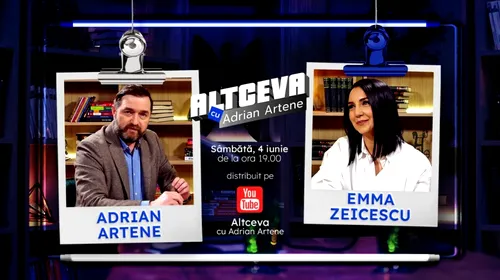 Emma Zeicescu este invitată la podcastul ALTCEVA cu Adrian Artene