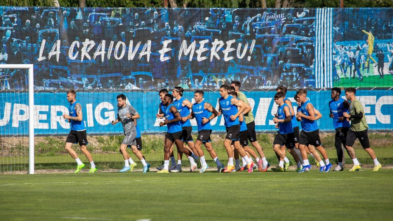 Universitatea Craiova şi-a stabilit trei amicale în stagiul din Austria. Unul depinde de tragerea la sorţi din Champions League