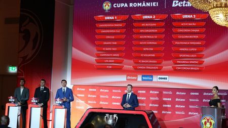 Grupele Cupei României. FCSB a avut noroc, Dinamo va juca la Universitatea Craiova și va fi derby-ul Clujului