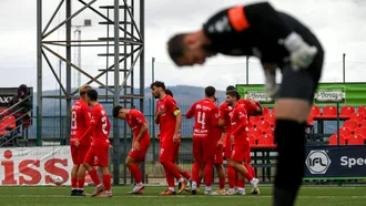 FC Bacău a făcut scor cu Bistrița, cu toate golurile marcate în primele 18 minute! Costel Enache: ”Nu mă așteptam la un succes atât de clar”